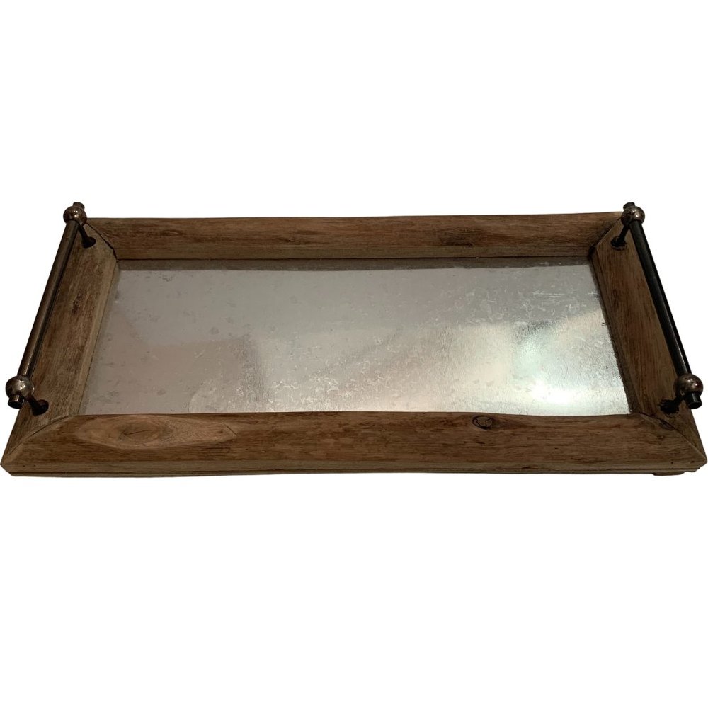Vintage Burton & Burton Woodland Wood Tray - Picture 1 of 6